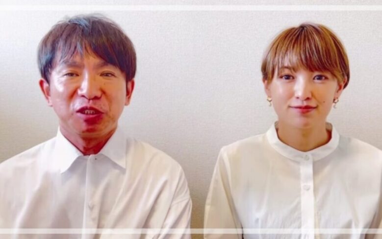 第一子誕生を報告した南明奈と濱口