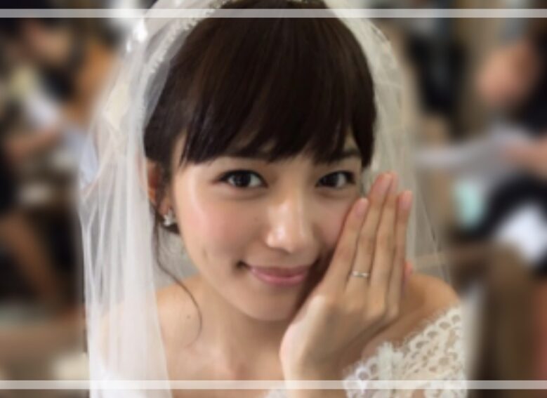 ウェディング姿の川口春奈